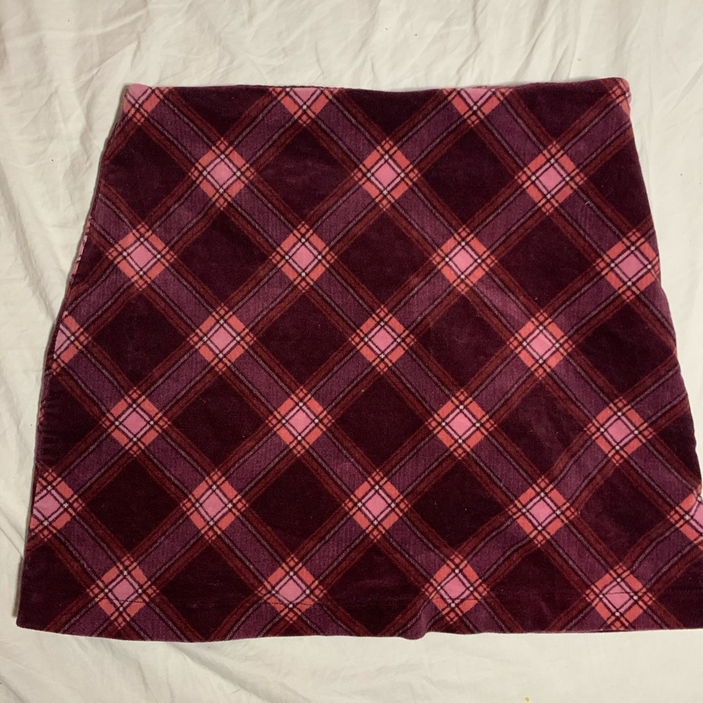 forever 21 plaid skirt